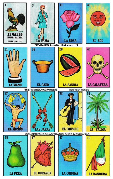 I currently have upwards of 60 distinct loteria sets, and am slowly scanning them all. Printable Loteria Mexicana That are Irresistible | Russell Website
