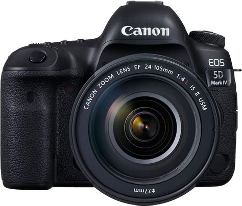 Canon Eos 5d Mark Iv Full Frame Digital Slr Camera With Ef 24 105mm F4l Is Ii Usm Lens Kit