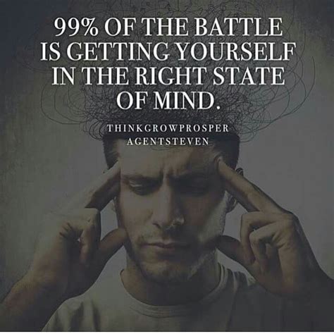Getting The Right State Of Mind Motivation Inspirational Quotes