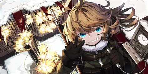 Youjo Senki Hd Wallpaper Background Image 3000x1500 Id985494