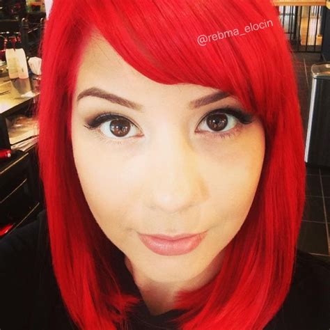 Pravana Red Red Orange Hair Red Hair Don T Care Gorgeous Women Bob Hair Color Skin