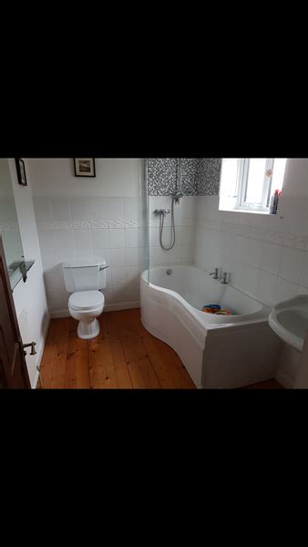It is a room for personal hygiene, generally containing. Please help me with my family bathroom! L-shaped shower ...