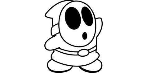 Best Ideas For Coloring Shy Guy Mario Coloring Pages