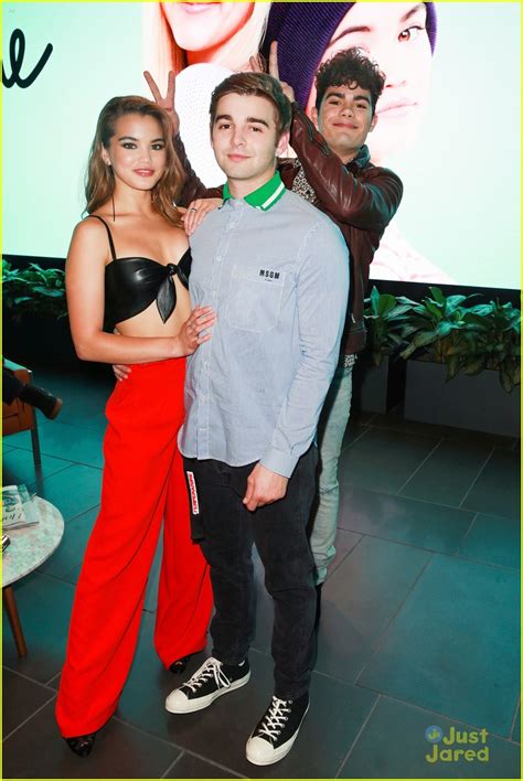 Paris Berelc Isabel May Jack Griffo Step Out For Alexa Katie