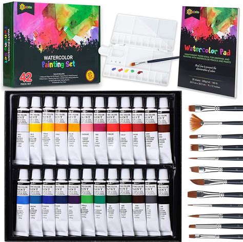 Watercolor Paint Set For Adults Professional Watercolor Set With Water Color