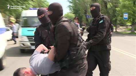 Dozens Detained In Kazakhstan After Calling For Release Of Political
