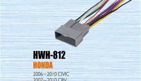 Plugs Into Factory Harness For Honda 2006~2010 Civic - Radio Power Wire