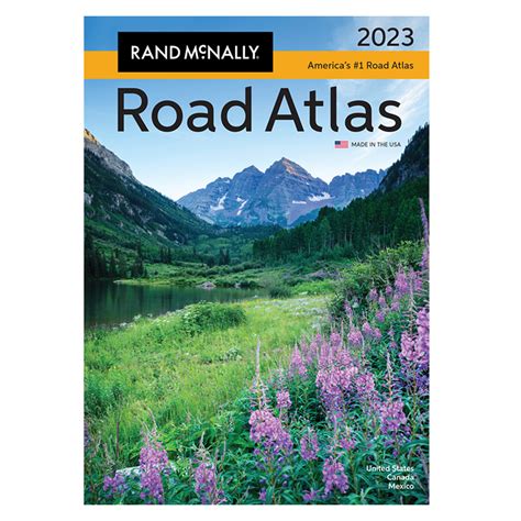 Rand Mcnally 2023 Road Atlas Of Usa Canada And Mexico Geographia Maps