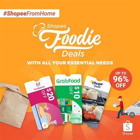 Now Till 17 May 2020 Shopee Foodie Deals