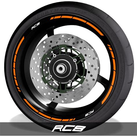 Ktm Rc8 Accesories And Vinyls Wheel Sticker Stripes With Logos
