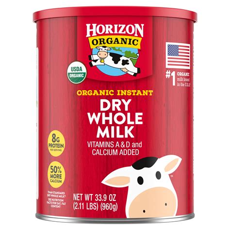 Horizon Organic Instant Dry Whole Milk 960 Grams