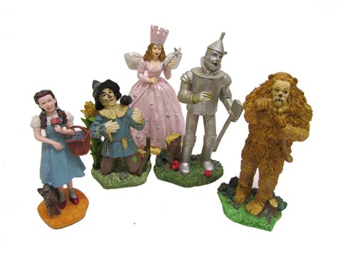 Vintage David Grossman Wizard Of Oz Figurines Featuring Dorothy The