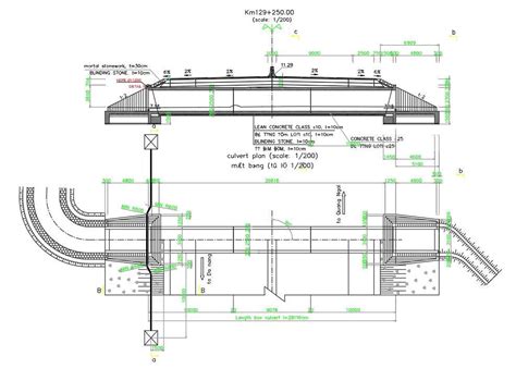 Structural Design Box Culvert Drawing In Dwg File Cadbull In