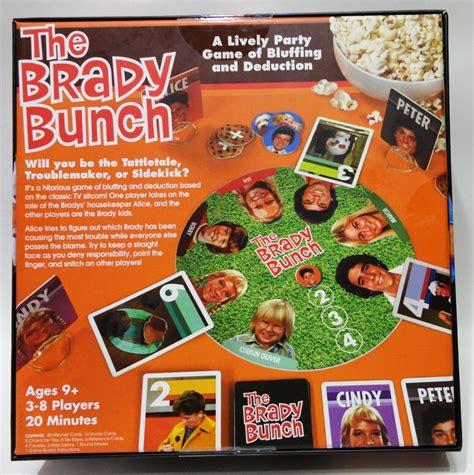 The Brady Bunch Party Game Big G007088 855607007088 Ebay