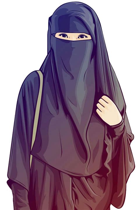 Pin By Mirella Hábencius On Png Secret Hijab Cartoon Muslimah