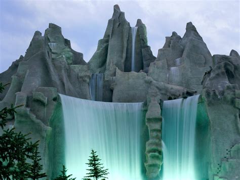 Landscapes Wonder Mountain Toronto Area Ontario Canada Waterfalls