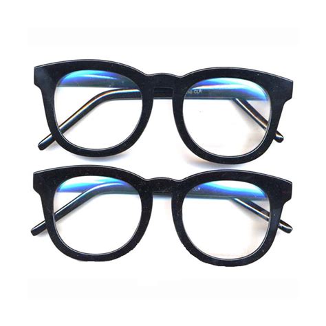 Thick Round Black Nerd Glasses Ac Glasses Fashion