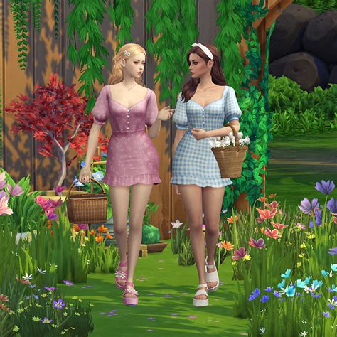 Woodland Dress At Trillyke Sims 4 Updates
