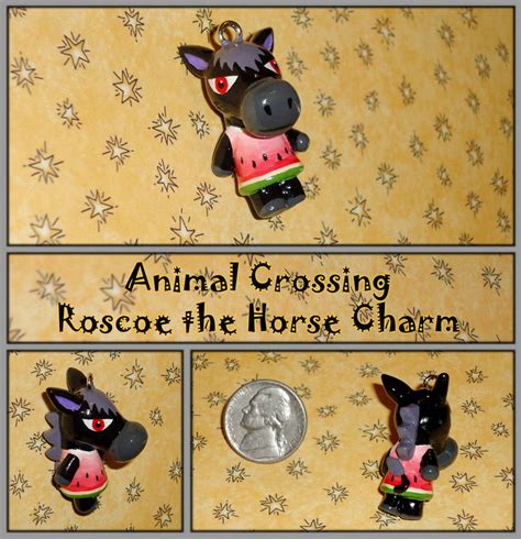 Animal Crossing Roscoe Horse Necklace Charm By Yellercrakka On Deviantart