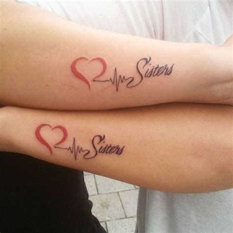 30 Superb Sister Tattoos Matching Ideas Colors Symbols