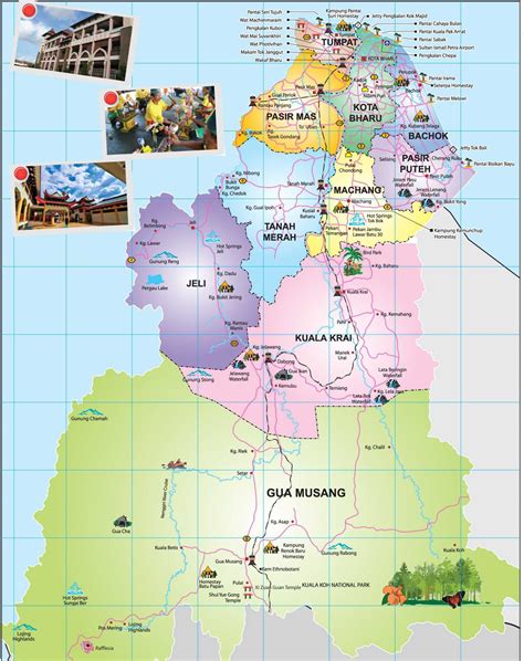 Peta Kota Bharu Lisa Howard