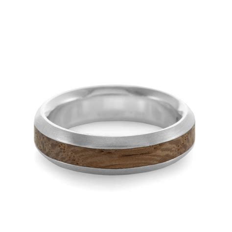 Wood Ring Native Mid Oval By Shiruba Tree