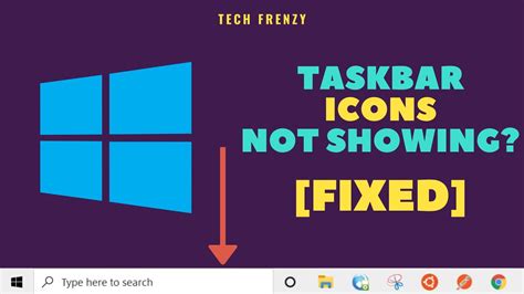 Taskbar Icons Not Showing Windows 10 8 7 Quick Fix Hot Sex Picture