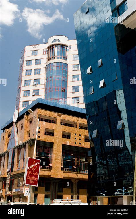 Skyscrapers Westlands Nairobi Kenya Stock Photo Alamy