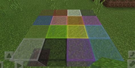 Minecraft Stained Glass Colors