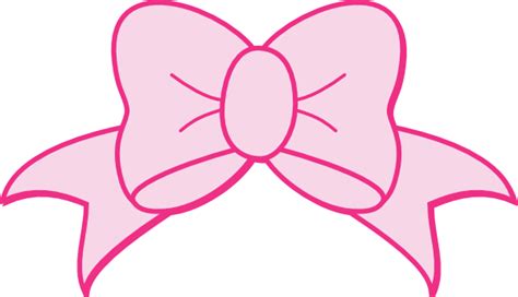 Pink Glitter Bow Clipart Clipart Kid