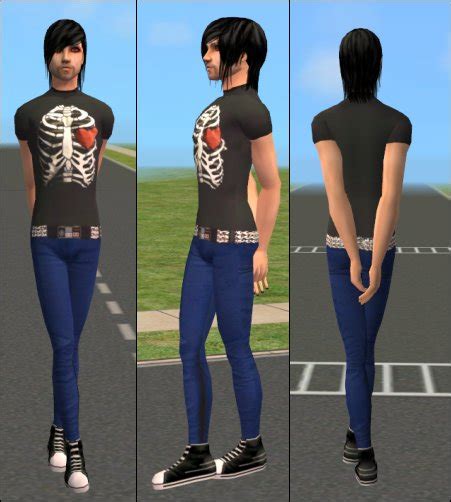 Mod The Sims Old Sims2 Inebriant Emo Hitops V2