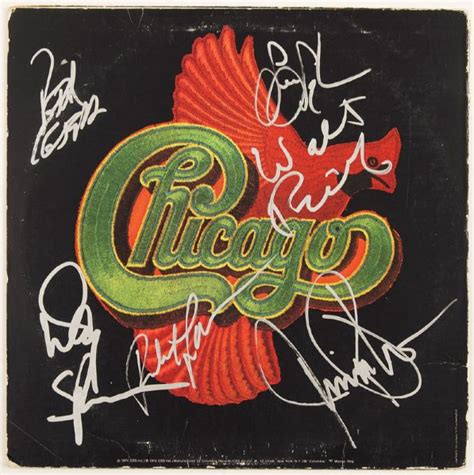 Lot Detail Chicago Signed Album
