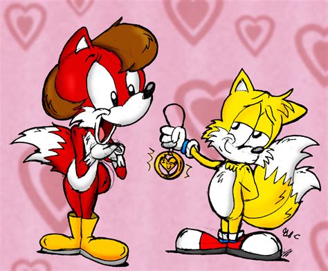 Tails And Fiona Ring Of Love By Spongefox On Deviantart