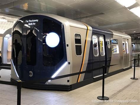 Photos Inside Mtas New Open Gangway Subway Cars Now On View In Nycs