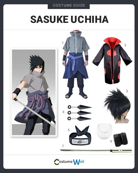 Dress Like Sasuke Uchiha Naruto Costumes Cosplay Cute Anime Outfits