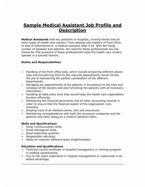 A successful job summary will provide applicants with a strong introduction to. Family Medicine Personal Statement Sample (With images ...