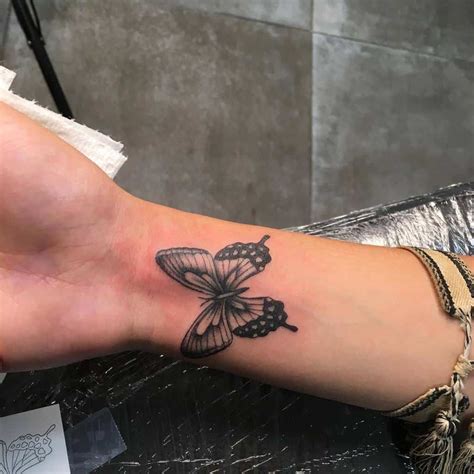 A simple butterfly tattoo can look best when it is kept delicate. Top 51+ Best Black Butterfly Tattoo Ideas - 2021 Inspiration Guide