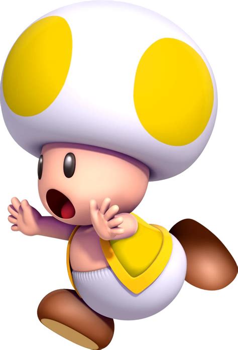 Yellow Toad Super Mario Party Super Mario Art Super Mario