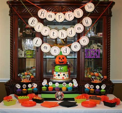 10 Attractive Halloween 1st Birthday Party Ideas 2024