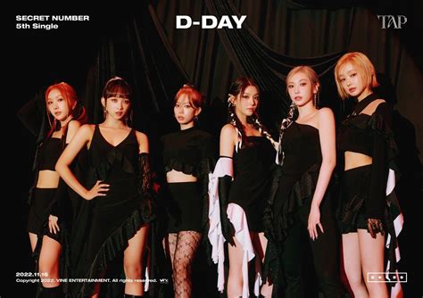 SECRET NUMBER - Tap 5th Single Album teasers | kpopping