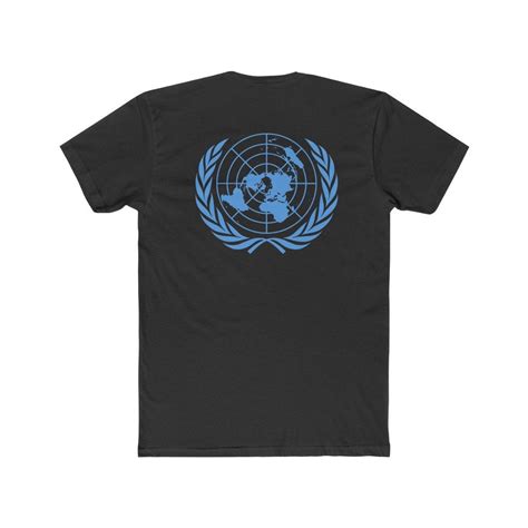 United Nations Cotton Crew Tee Etsy