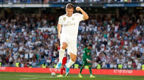 La Liga Hazard Scores First Goal Since Real Debut Punch Newspapers