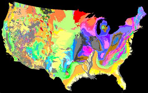 Geologic Map Of The Us Us Geological Survey