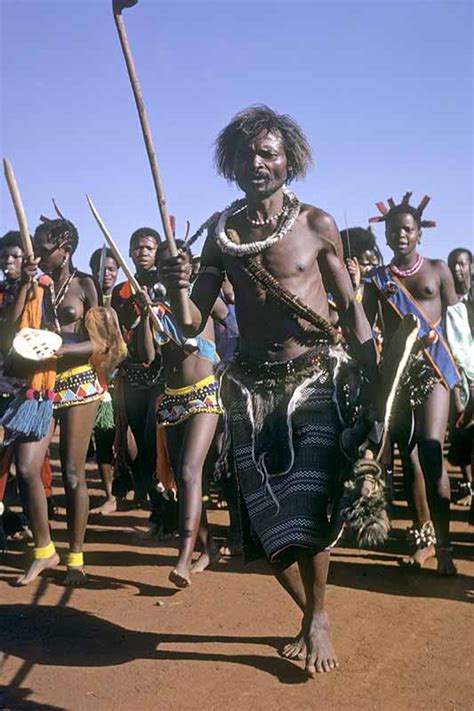 Marching Warrior Umcwasho Ceremony Swaziland Ozoutback