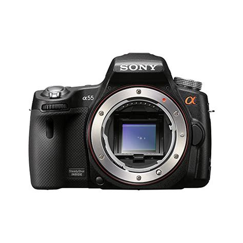Sony Alpha Slt A55v Dslr With Translucent Mirror Technology And 3d