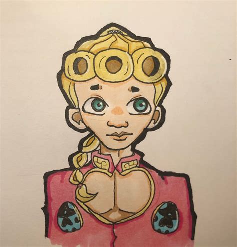 Fanart Little Drawing Of Giorno In My Style Stardustcrusaders