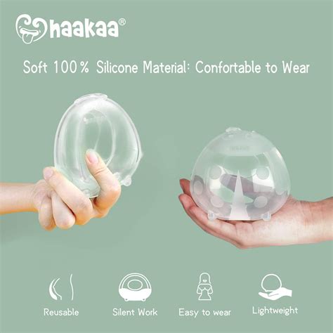 Buy Haakaa Ladybug Breast Milk Collector Soft Breast Shells Wearable Nursing Cups
