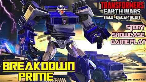 New Decepticon Breakdown Prime Transformers Earth Wars Youtube