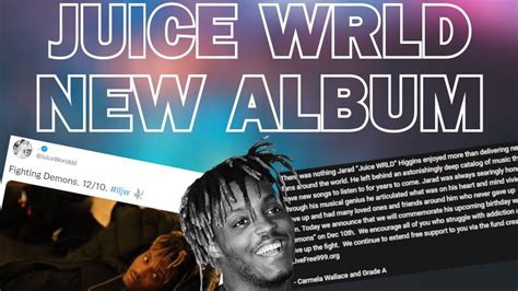 New Juice Wrld Album Fighting Demons Officially Announced Dropping