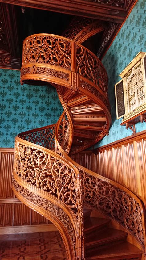 The Way These Stairs Were Carved Lednice Castle Czech Republic Roddlysatisfying